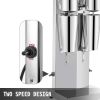 Milkshake Maker Kit, Stainless Steel Electric Milkshake Maker, 180W Milkshake Machine, Double Head Classic Milkshake Maker with 800ml Cup